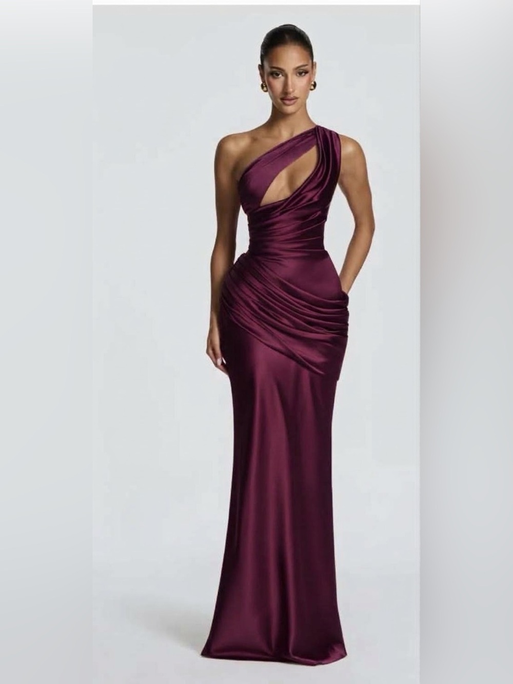 Stunning Plum Corset Dress XS